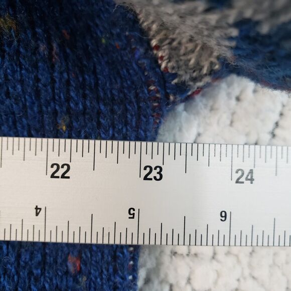 Vintage Gian Alberto Knit Sweater Mens XL 46”x25” Italy Wool Old Money Grandpa - Picture 6 of 10